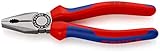 KNIPEX Kombizange (180 mm) 03 02 180, Mehrfarbig