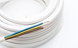 Hochleistungs-Stromkabel NYM-J, 3 x 1.5 mm² - Robust, Flexibel, Sicherheitsgeprüft, Energiesparend, Langlebig (5 m)