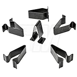 20x Innenverkleidung Befestigungs Metall Clip | 4B0867276A