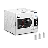 Steinberg Systems SBS-AC-1200 Autoklav Klasse B 12 L LCD 6 Standardprogramme Autoklav-Sterilisator Laborautoklav Autoklav Labor