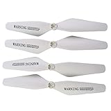 Zixmix Blade Propeller 4-teilige Kunststoffpropeller-Ersatzteile/Passend for SYMA Z3 Quadrocopter,Quick Release Propellers
