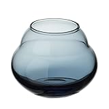 Villeroy und Boch Jolie Bleue Vase, 9,4 cm, Kristallglas, Blau