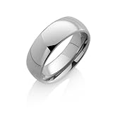 Tungstino Ring 'Shiny Dome' Wolframcarbid, Size:11.5 (21.08)