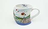 Hamburg Becher Steife Brise Souvenir Michel schiefe Tasse