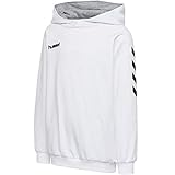 Hummel Kinder HMLGO Kids Cotton Hoodie Kapuzenpullover, Weiß, 164