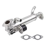 Doo Engy AGR-Ventil Kühler Abgasrückführung AGR-Kühler Abgaskühler AGR Ventil Abgasrückführungsventil für Touareg 7L 2.5 R5 TDI Transporter T5 Multi-van 2.5 TDI 4motion