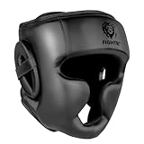 FIGHTR® Kopfschutz mit bestem Sitz für maximalen Schutz | Boxhelm für Sparring | Verstellbare Größe für Boxen, MMA, Muay Thai, Kickboxen & Kampfsport
