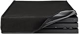 eXtremeRate Spritzwasserdichte Tasche für ps4 Pro Konsole Staubschutze Hülle Case Cover Sleeve Zubehör Abdeckung für ps4 Pro Konsole(Schwarz)