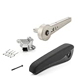 LST Armlehne mit Stoffbezug Adapter Grundträger Halter Set links Beifahrersitz kompatibel mit Mercedes Vito W447