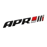 ARGYJAE APR Auto Logo Aufkleber Abzeichen ABS Emblem Aufkleber für APR Bühne A4L Q5 S5 Golf R6 7 A R20 GTI Auto Styling (Color Name : APR sticker)