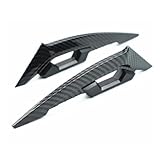 PUCIO Für Yamaha Raptor 700 700R 350 660R YFM YFZ450 Frontverkleidung Flügel Seitenspoiler Aerodynamischer Flügel (Farbe : Carbon Fibre, Size : Normalcy)