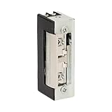 ORNO Elektrischer Türöffner Symmetrischer Linke und rechte Türverriegelungseinstellung 10-24 V AC/DC (Niedriger Strom + Speicher + Sperre)