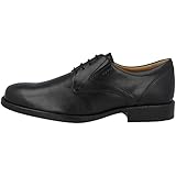 Geox Herren U Federico V Derby, Schwarz, 43 EU