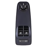Elektrischer Fensterheberschalter 1608705680 Kompatibel für Fiat Ducato 3 Citroen Jumper 2 Peugeot Boxer 2 Autofensterheber Hauptfensterschalter Fensterheber Schalter Schaltelement