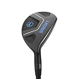 LAZRUS GOLF Premium Hybrid Golfschläger für Herren – 2, 3, 4, 5, 6, 7, 8, 9, PW Rechtshänder & Linkshänder, Graphit-Schäfte, Regular Flex (Herren, RHB GW)