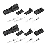 ECSiNG 2 Sätze 2-poliger Scheinwerfer-Anschlussstecker 4E0972575 4B0971832 Kompatibel mit VW Kompatibel mit Audi