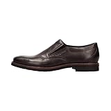 bugatti Herren Slipper, Männer Slip On,Halbschuhe,Slides,Schlupfschuhe,schluepfschuhe,Loafer,College Schuhe,elegant,Dunkelbraun (6100),43 EU / 8.5 UK