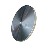 Polierscheibe aus Aluminium, flach, 150 mm/200 mm, für Edelstein-Schleifmaschine, Edelstein-Facettiermaschine (150 x 10 mm)