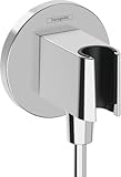 hansgrohe Wandanschluss mit Duschkopfhalterung FixFit S, Chrom