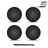 4 Stück Laptop Unterseite Gummifüße Kompatibel Mit Microsoft Surface Laptop 3/4/5,8.5mm Runde rutschfeste Ersatz Ersatzteile (Eisenhaltig)