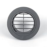 Dieselheizung, 90 mm, Warmluftk, Entlüftungsauslass, kompatibel mit Webasto- und Propex-Heizungen mit drehbarer Frontblende für Luftstromkontrolle