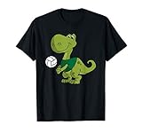 T Rex Dinosaurier spielt Volleyball Süßes Dino Ball Design T-Shirt