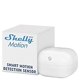 Shelly Blu Motion | Bluetooth Bewegungssensor mit Lux-Sensor | Unmittelbare Reaktion | Hausautomation | Alexa und Google | Gateway Erforderlich | Reichweite bis zu 9 Meter | Szenenaktivierung