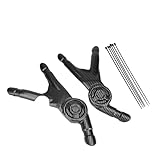 SFIWFOGD Carbon Fiber Rahmen Protector Kompatibel mit BMW R1200GS R1250GS GSA Motorrad Panel Schutzhülle R 1250 GS GSA 2018-2023 R 1200 GS Adventure(Carbon Fiber)