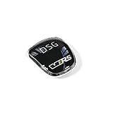 Skoda 5E0713146E Plakette VRS Schaltknauf Automatik Blende RS Clip chrom/schwarz