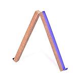 DREAMADE Balken für Turnen, Schwebebalken klappbar, Balance Beam, Übungsbalken Gymnastikbalken Balance Balken, Holz, 240 x 15 x 6cm