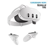 Meta Quest 3 512 GB – Die leistungsstärkste Quest – Ultimative Mixed-Reality-Erlebnisse – Gorilla Tag Cardboard Hero Bundle – Amazon Exclusive