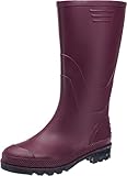 Beck Damen Basic 480 Gummistiefel, Rot, 41 EU