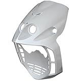 one by Camamoto Artikelnummer 77390112 Kunststoff Verkleidung vorne perlweiß kompatibel mit Malaguti Phantom F12 LC Baujahr 1994 bis 2006 | RIF. Orig. Malaguti 06604950