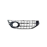 GVGFBTBNLA Nebelscheinwerferrahmenabdeckung Für Kompatibel mit Audi Für A4 B8 .5 ALLROAD 2009-2015 Frontstoßstange Honeycomb Grille Nebelscheinwerfer Abdeckrahmen (Black Right)