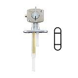 MCHNIC Benzinhahn für Yamaha DT125 RD350 XT600, DT 125, RD 350, XT 600 Benzintank