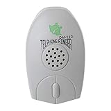 QERMULA Verstärker Festnetz Telefon Klingelton Extra lautes Telefon Klingeln für den Alten Ältesten Telefon Klingelton Beige