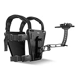 FLYCAM Teleweste mit Kamerahalterung für lange Objektive & DSLR-Video-Setups, Nutzlast bis zu 5 kg, ergonomischer Brustgurt für Sport, Natur- und Dokumentarfilme (FLCM-TLPT-V)