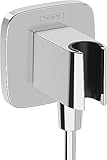 hansgrohe Wandanschluss mit Duschkopfhalterung FixFit Q, Chrom