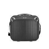 travelite Handgepäck Kosmetikkoffer Hartschale mit recyceltem Innenfutter, Gepäck Serie ELVAA: Stylisches Beautycase mit Schutzecken + Aufsteckfunktion, 36 cm, 20 Liter