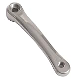 Alu-Kurbel, linke Seite Alu poliert, linke Seite