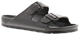 Hush Puppies Lenny Sandalen für Herren, Sommer, Schwarz, 42 EU