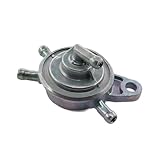 MCHNIC Unterdruck Benzinhahn 4 Anschlüsse für GY6 50 125 150ccm Suzuki TGB Pegasus für die meisten China Roller