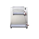 SARO Teigausrollmaschine aus Edelstahl – Für Teig Ø 100–400 mm – Teigdicke 0,5–5,5 mm – Gewicht 50–500 g – Einfach zu reinigen – 230 V – Modell TERAMO 2