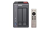 Qnap TS-251+-2G 2-Bay 8TB Bundle mit 2X 4TB WD RED