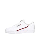 adidas Continental 80 J Gymnastikschuhe, Weiß (FTWR White Scarlet Collegiate Navy), 38 2/3 EU
