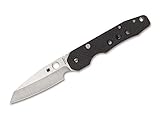 Spyderco Erwachsene Smock Taschenmesser, Schwarz, 20,2 cm