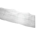 Gardinia Multifunktionales Gardinenband mit verdeckter Schlaufenfunktion, Geeignet für Haken und Gleiter, Schlaufenband, 10 cm breit, 10 m lang, 100% Polyester, Transparent