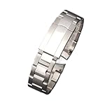 SSNAWBA 904L Uhrenarmbänder kompatibel mit Rolex Oyster Perpetual Datejust DAYTONA SUBMARINER Luxus-Uhrenarmband aus Edelstahl, 20 mm(20mm)