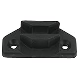 pro-Styling Fenstergriff Verschlussplatte Riegelverschluss Wohnwagen Wohnmobil Caravan Polyplastic schwarz: Länge 50 mm, Breite 22 mm, Dicke 5 mm, Universelle Passform, nicht wasserfest