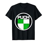 Puch Oldtimer Fans T-Shirt Schwarz S Klassisch Casual Cartoon-Themed Men's T-Shirt